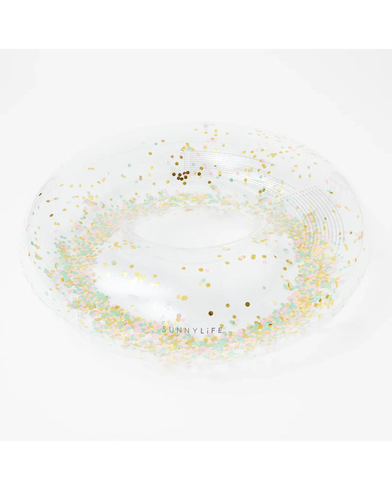 Sunnylife Tube Pool Ring Confetti Multi