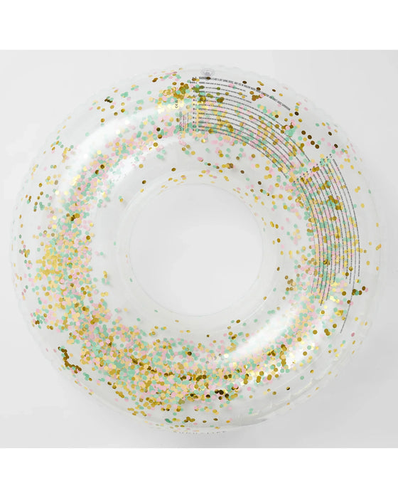 Sunnylife Tube Pool Ring Confetti Multi