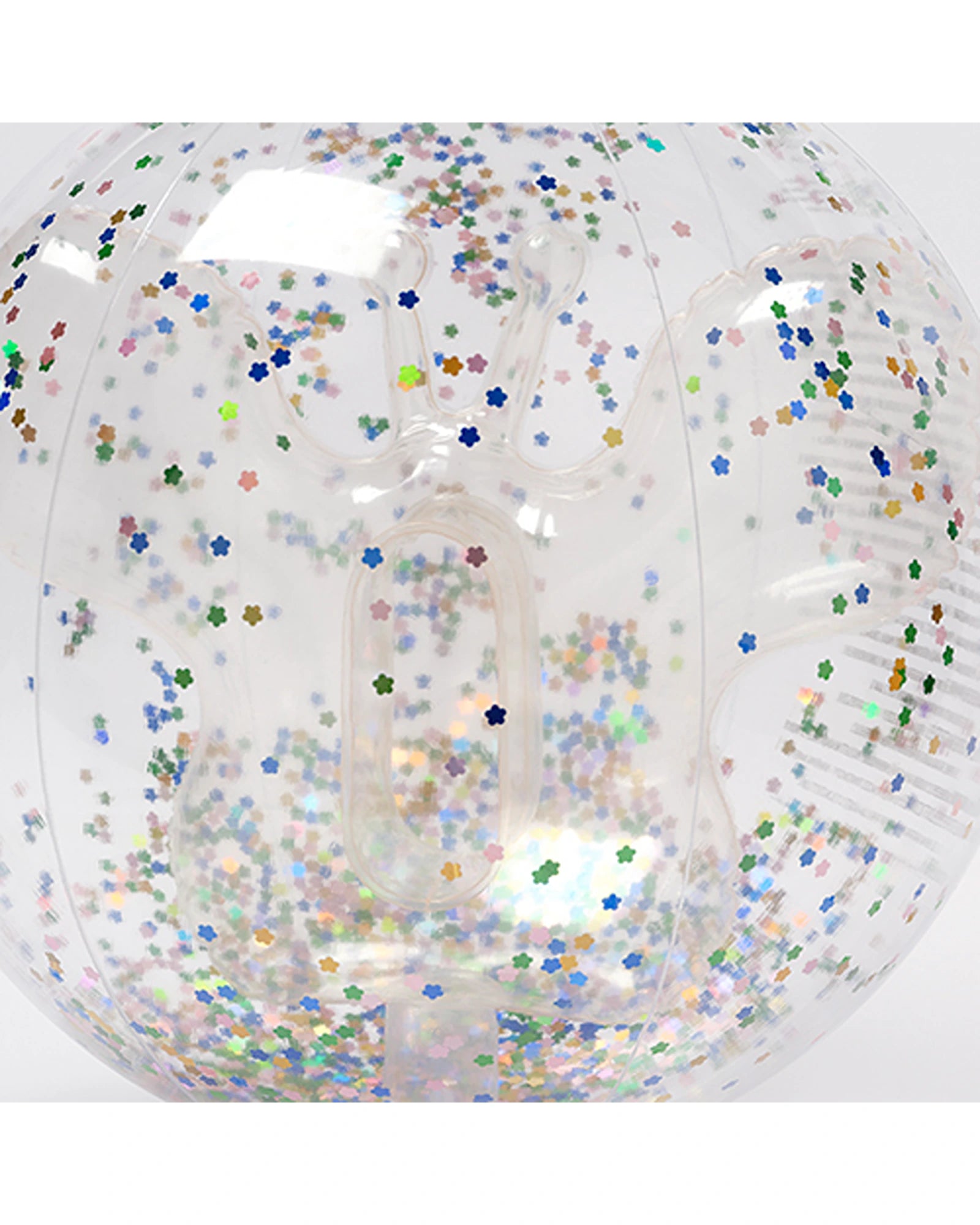 Sunnylife 3D Inflatable Beach Ball Cotton Candy Glitter
