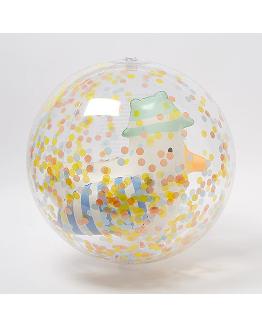 Sunnylife 3D Inflatable Beach Ball Sammy the Seagull Blue Stripe