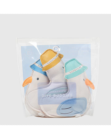 Sunnylife Dive Buddies Sammy the Seagull Multi Set of 3