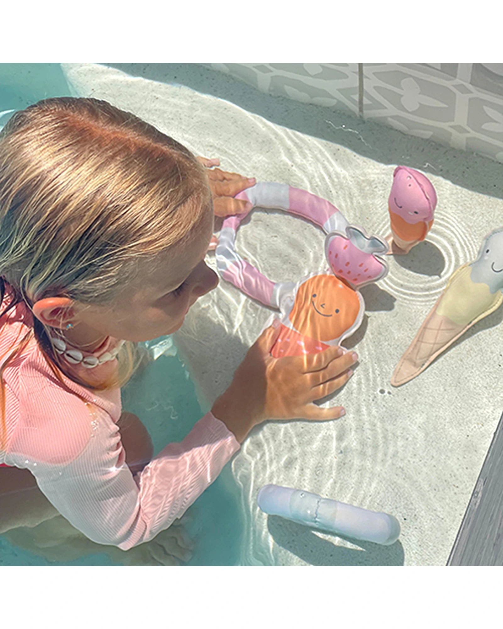 Sunnylife Dive Buddies Cotton Candy Multi Set of 6