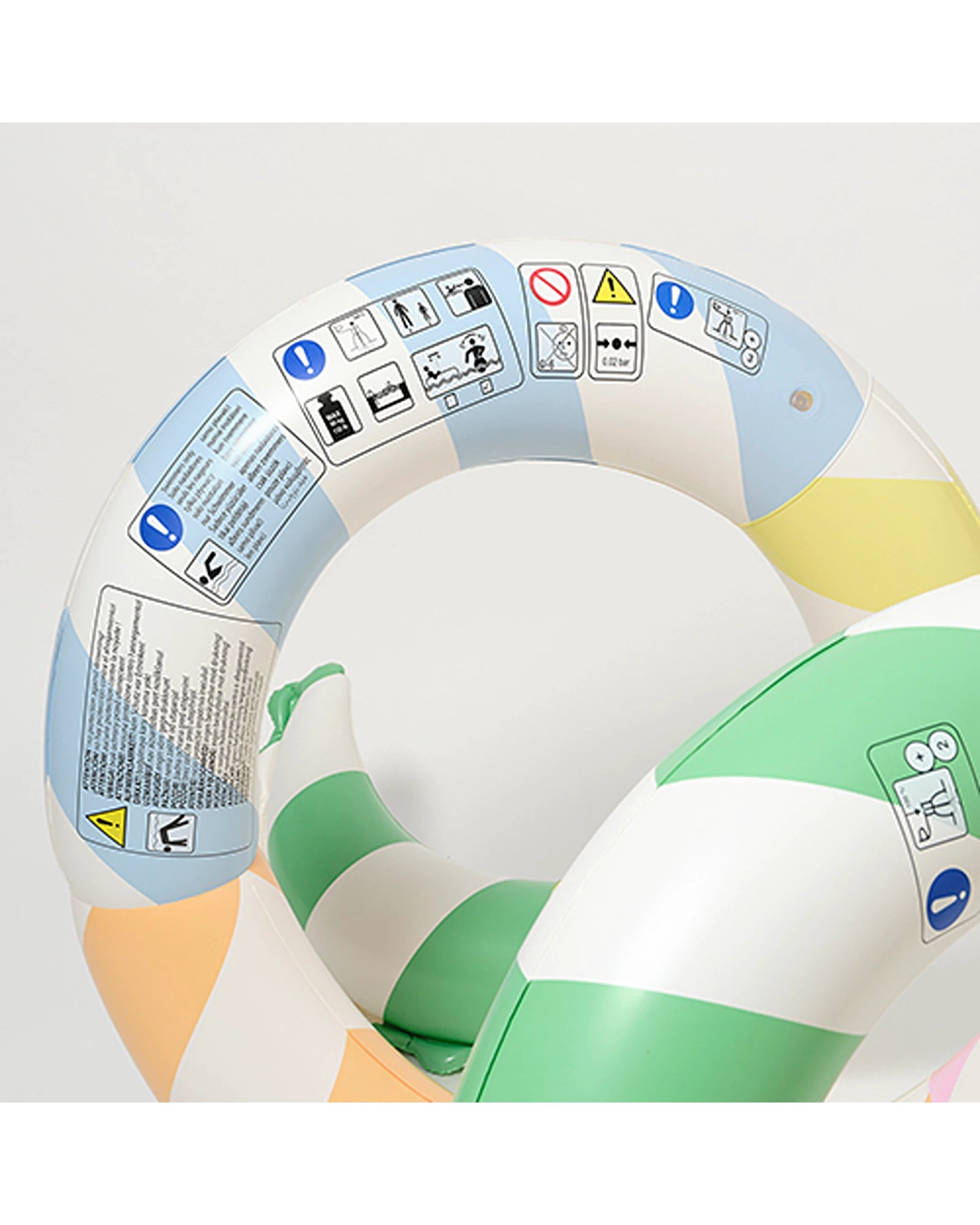 Sunnylife Giant Inflatable Noodle Poolside Sorbet Stripe