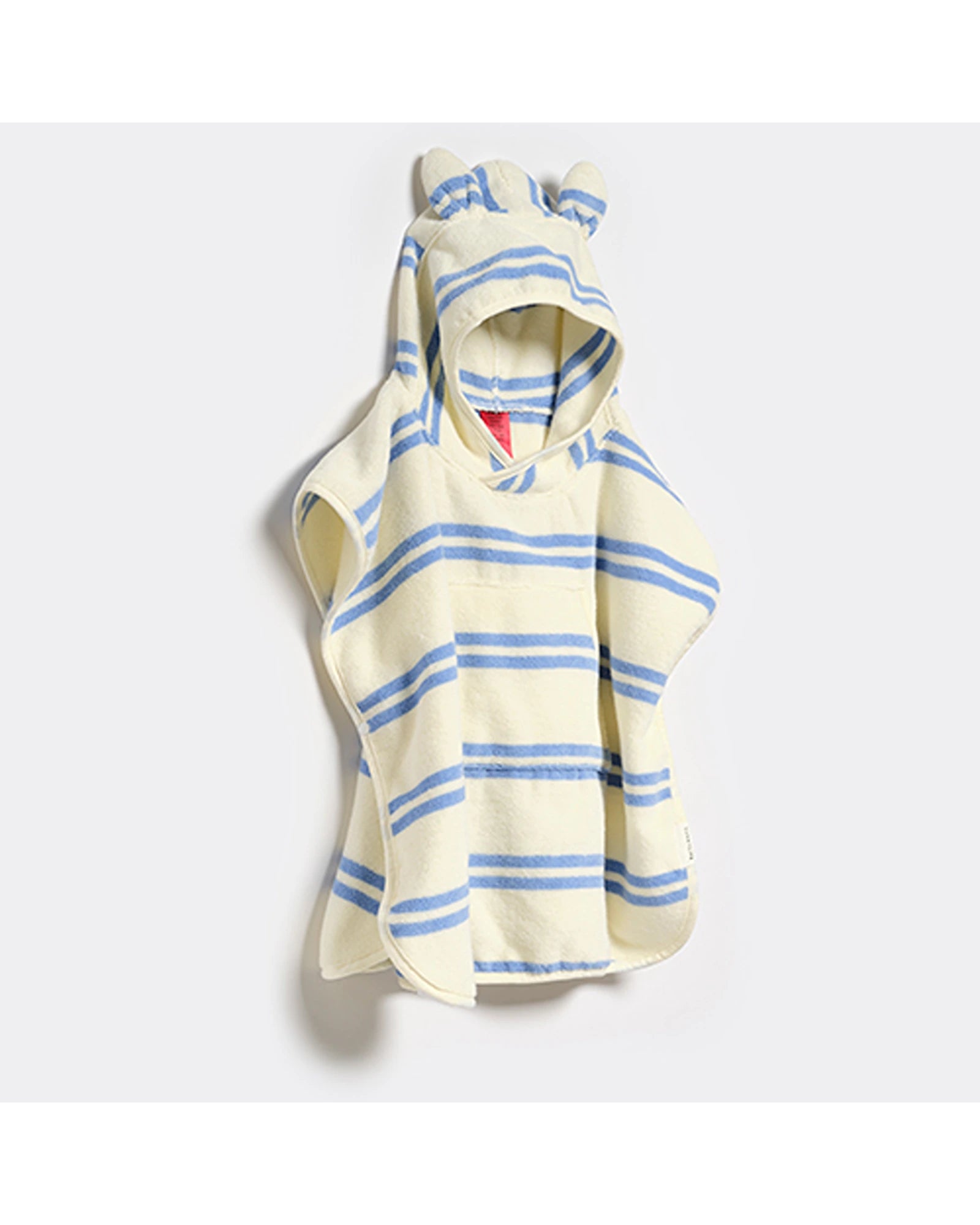 Sunnylife Kids Character Hooded Towel Sammy the Seagull Blue Stripe