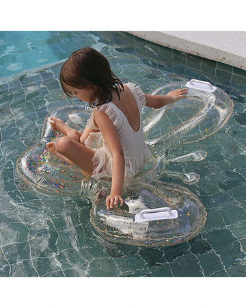 Sunnylife Kids Lie-On Float Cotton Candy Glitter