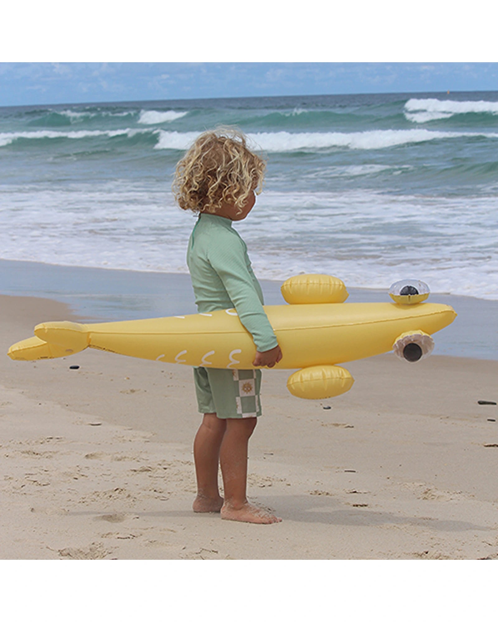 Sunnylife Kids Inflatable Noodle Finn the Fish Multi Set of 2