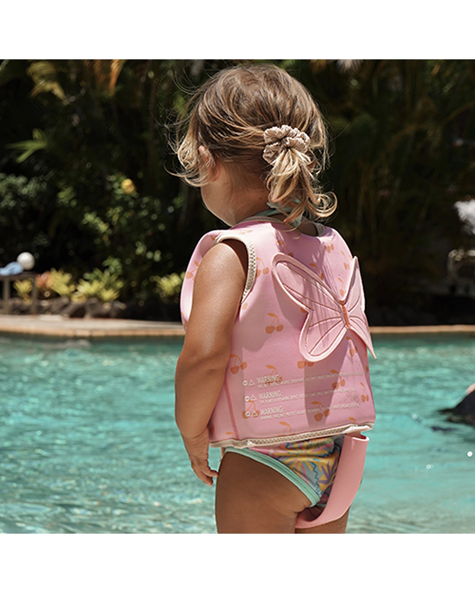 Sunnylife Kids Swim Vest 2-3 Cotton Candy Cherry
