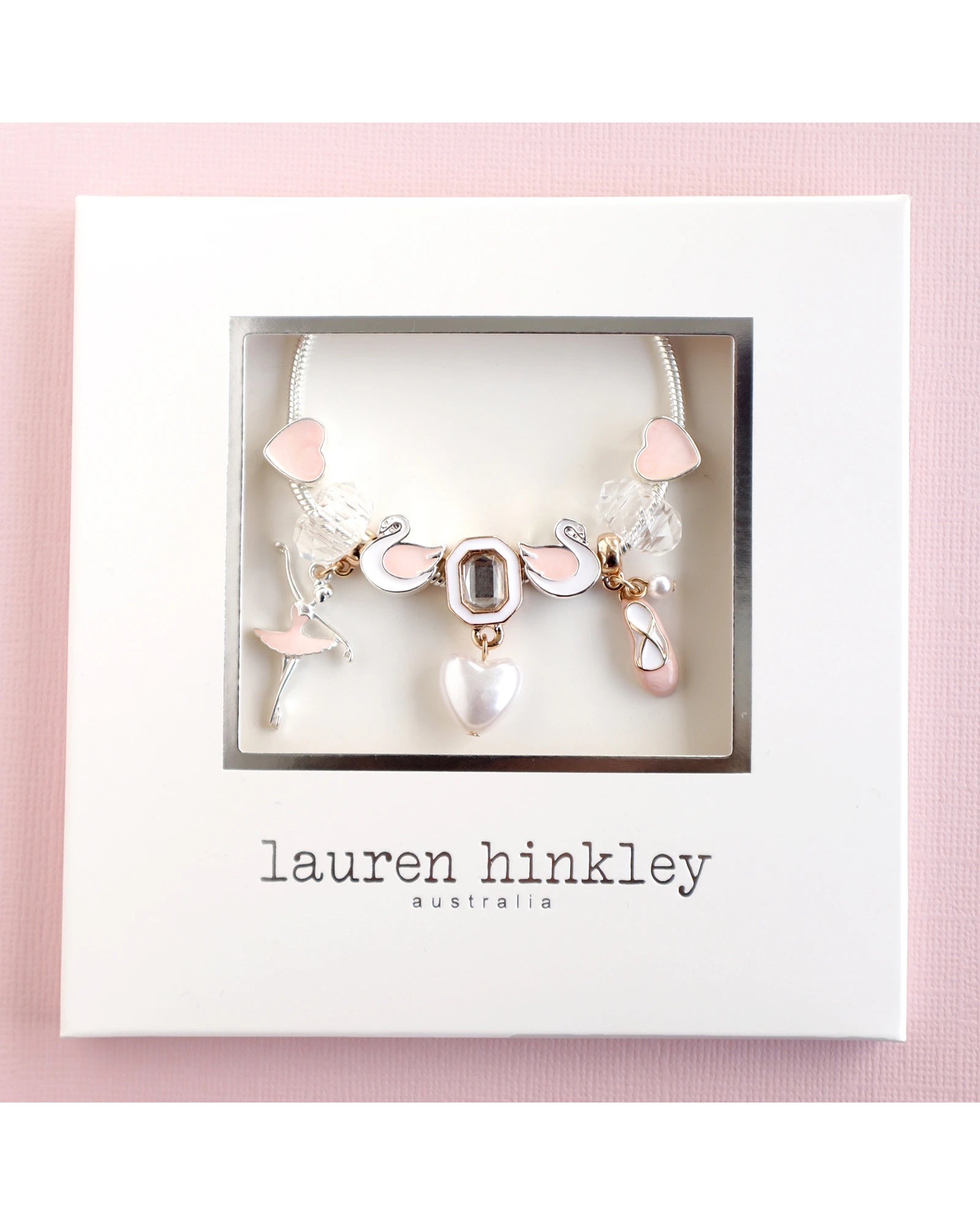 Swan Lake Charm Bracelet