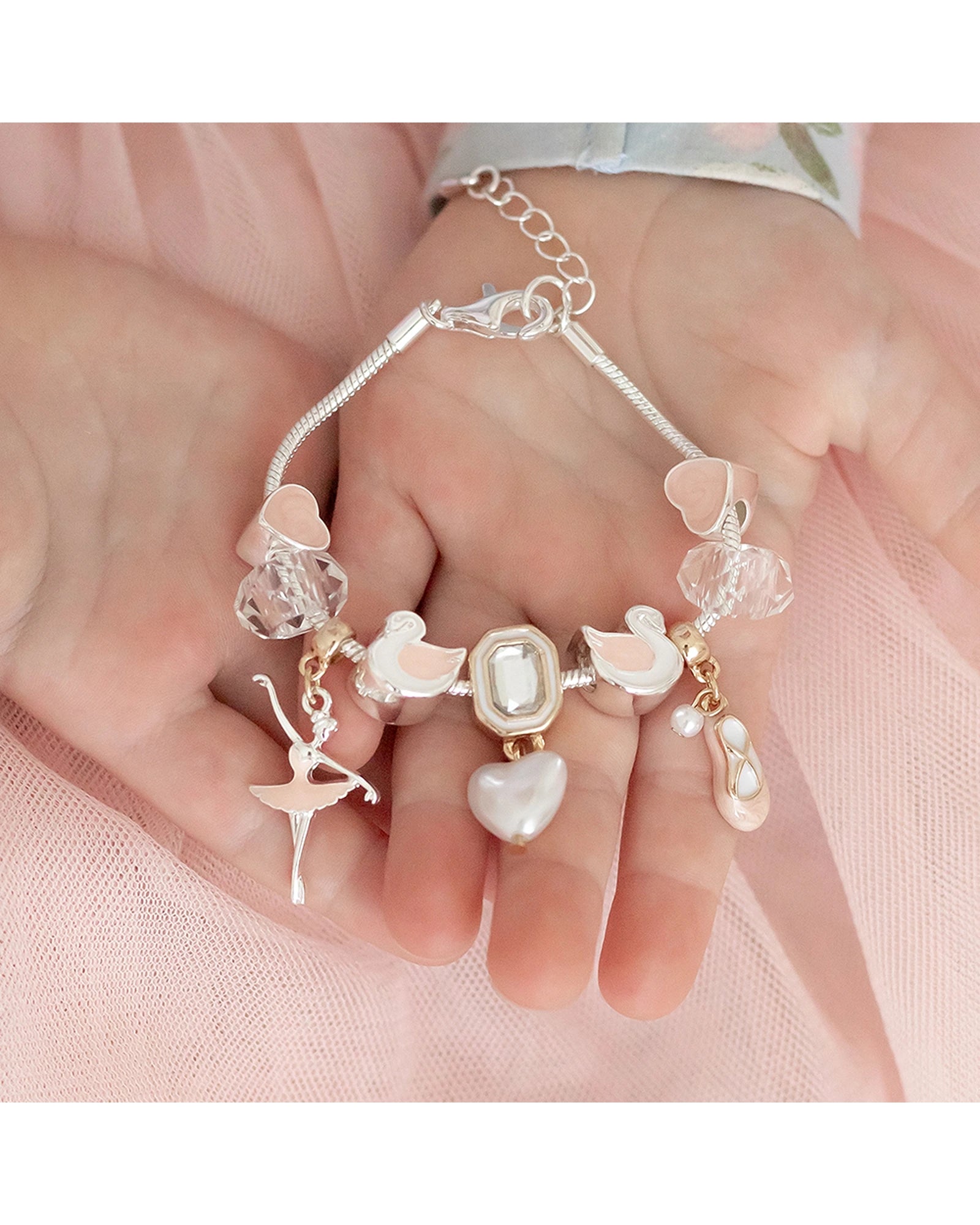 Swan Lake Charm Bracelet