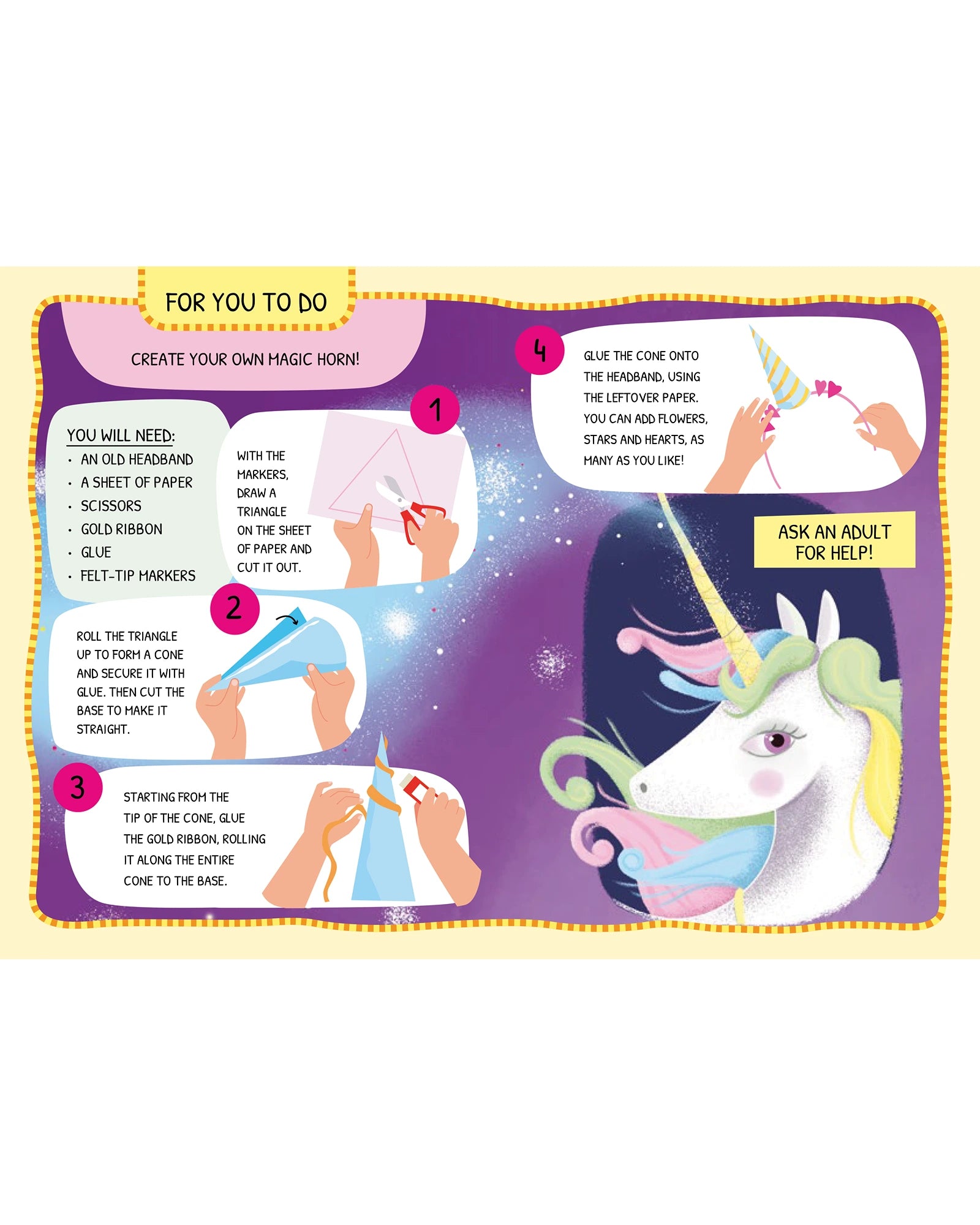 Sassi Arts and Crafts Unicorns