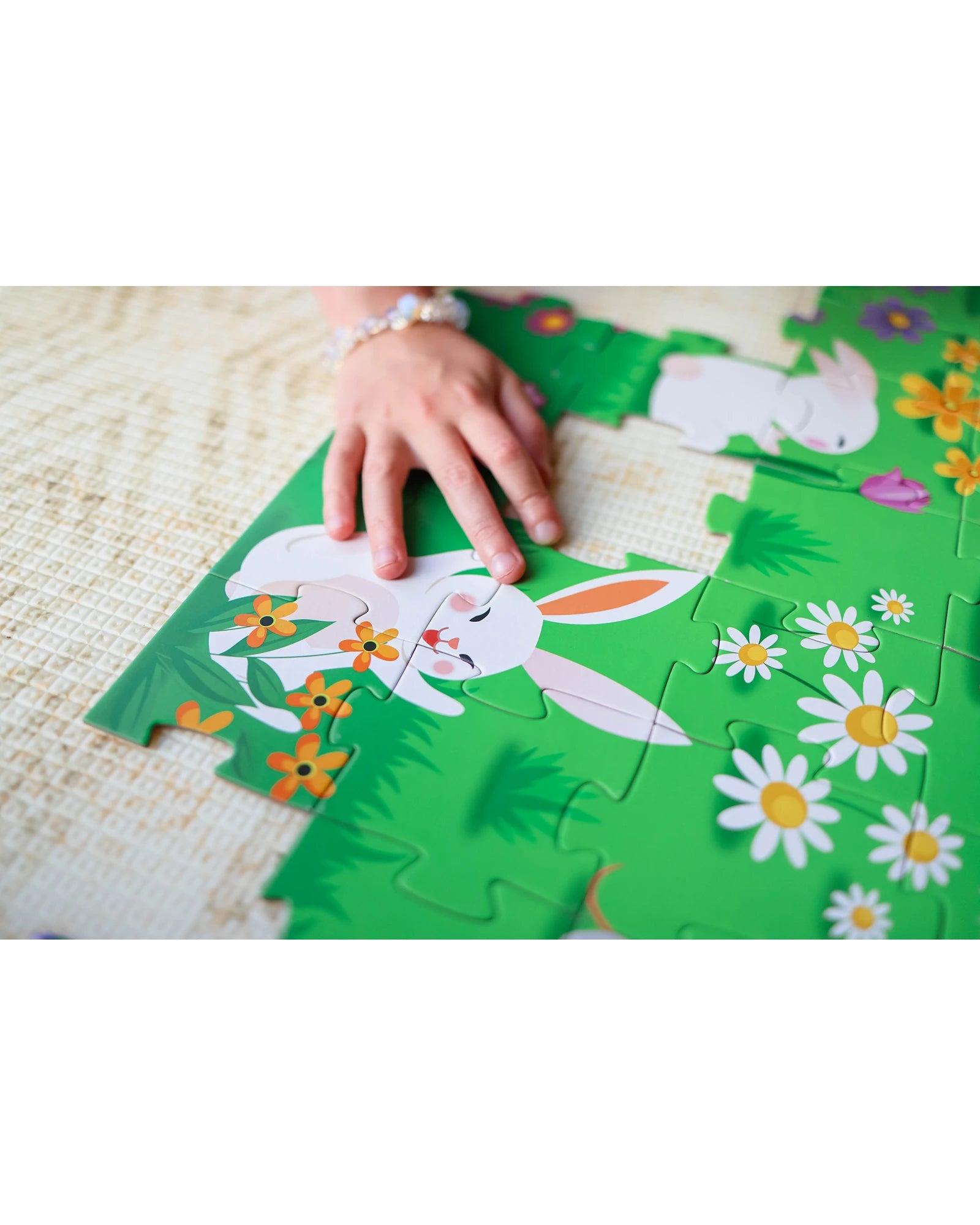 Sassi Learn all about The Flowers 3D Puzzle and Book Set 40 Pieces