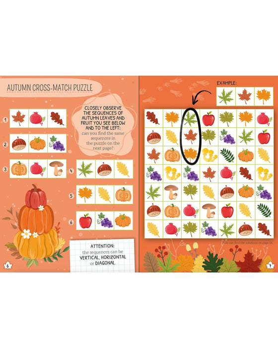 Sassi Leaves and Colours Memory Matching Game