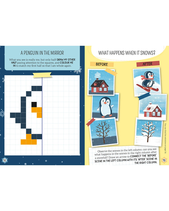 Sassi Penguins and Numbers Memory Matching Game