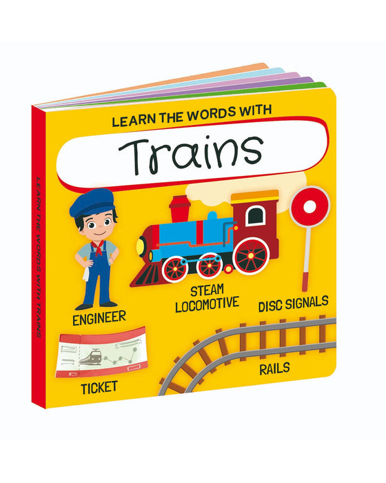 Sassi Trains 3D 40 Piece Puzzle and Book Set