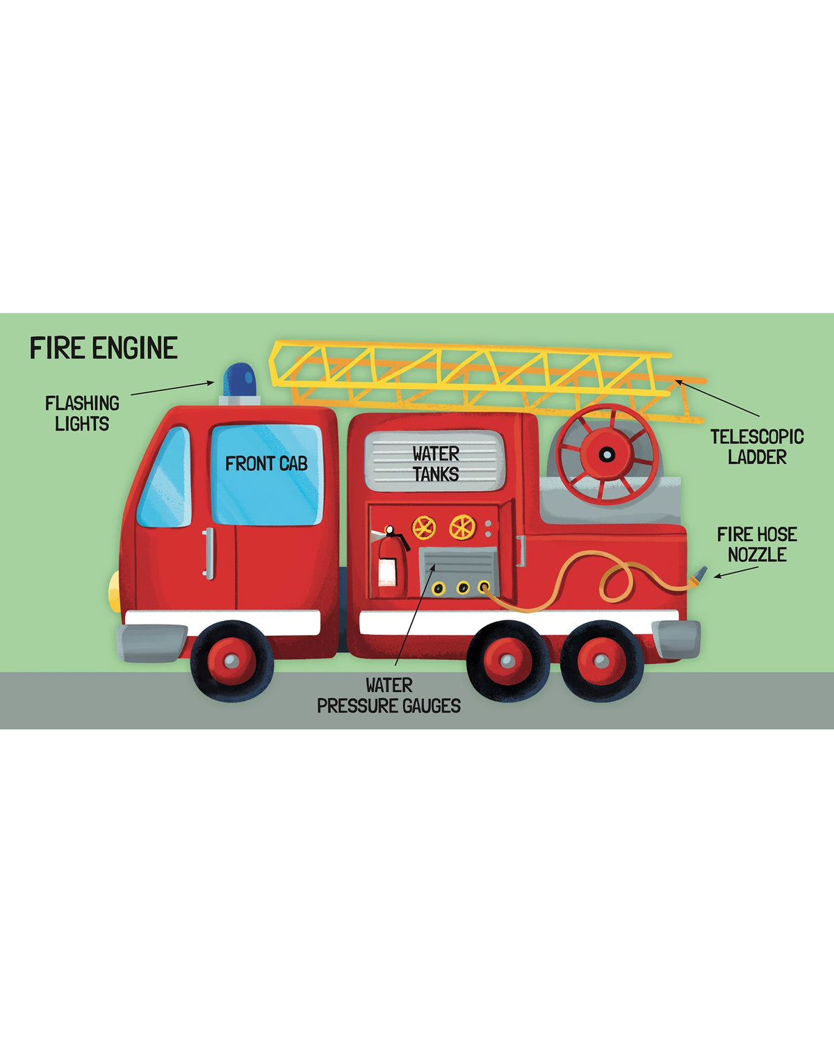 Sassi – 3D Puzzle and Book - Firefighters