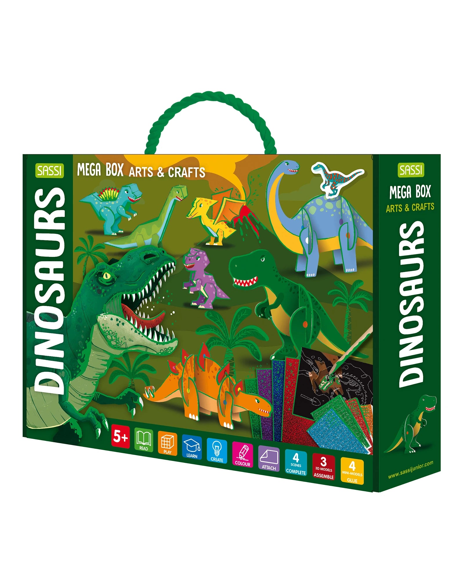 Sassi Mega Arts and Crafts Dinosaurs