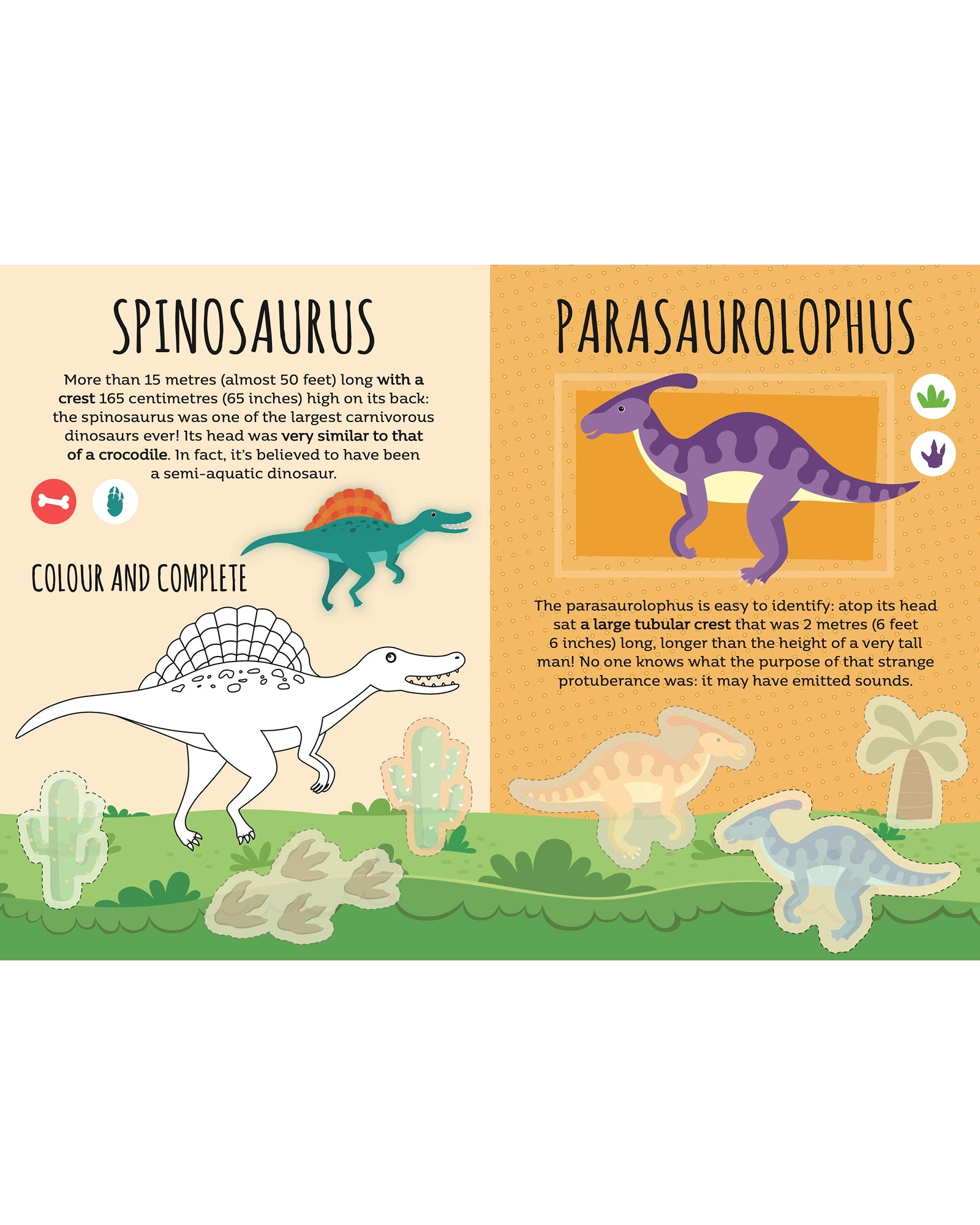 Sassi Sticker and Activity Book Dinosaurs