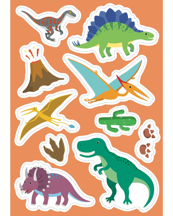 Sassi Sticker and Activity Book Dinosaurs
