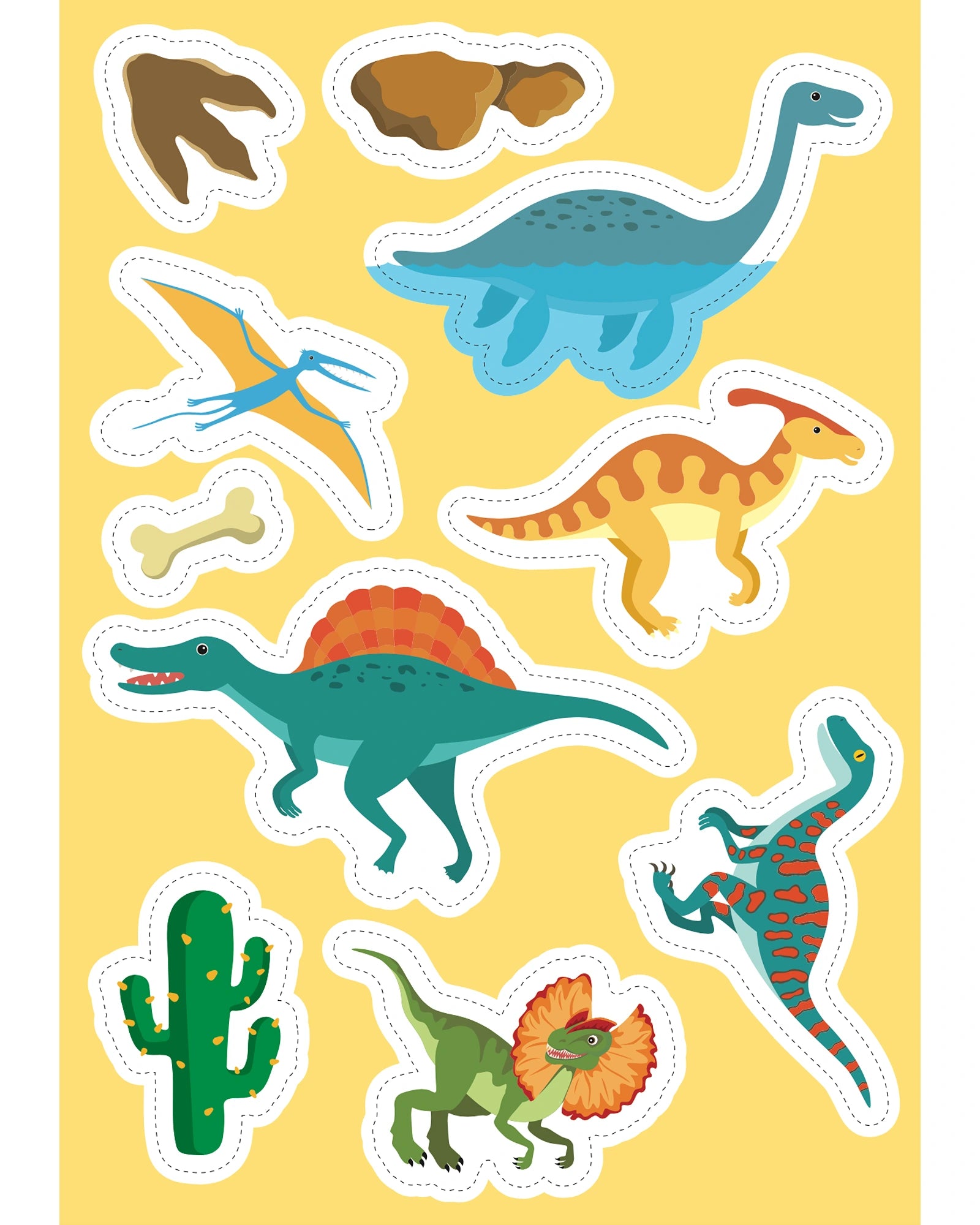 Sassi Sticker and Activity Book Dinosaurs