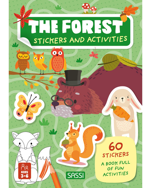 Sassi Sticker and Activity Book The Forest