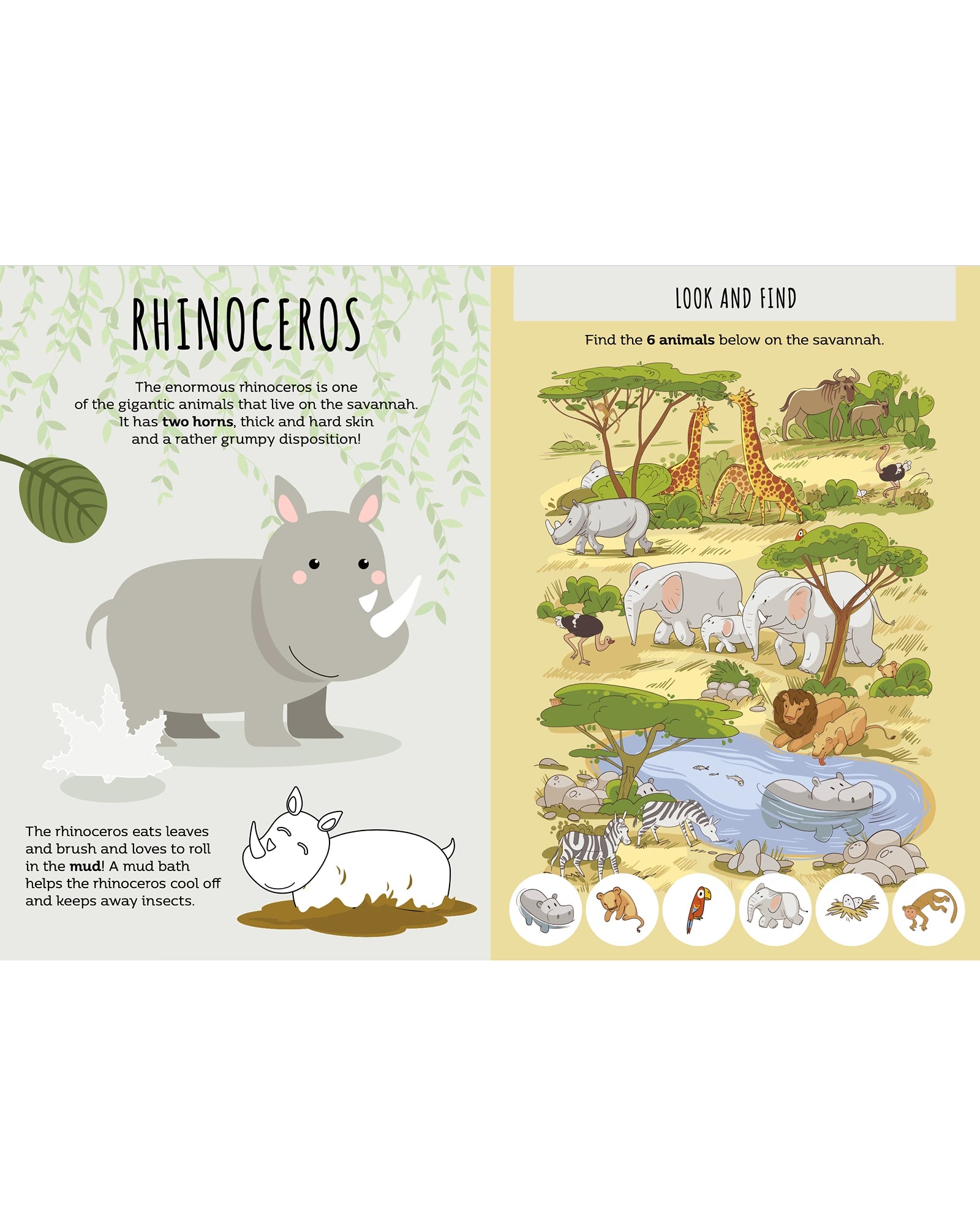 Sassi Sticker and Activity Book The Savannah
