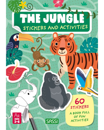 Sassi Sticker and Activity Book The Jungle