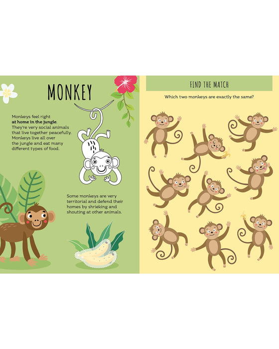 Sassi Sticker and Activity Book The Jungle
