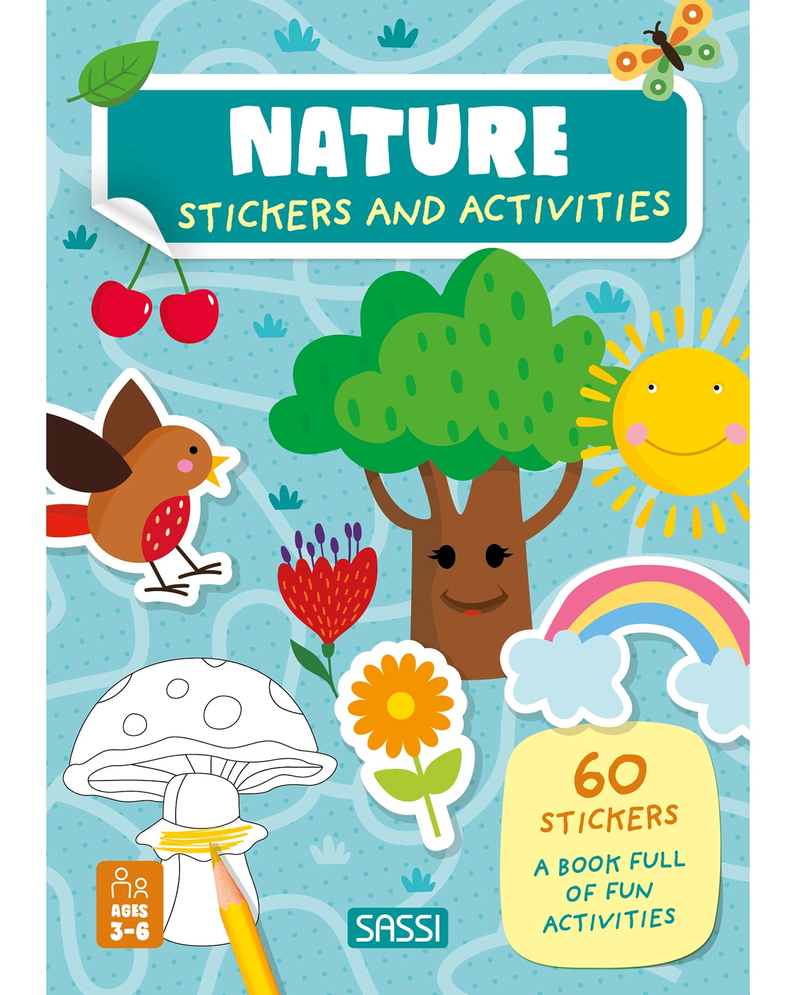 Sassi Sticker and Activity Book Nature