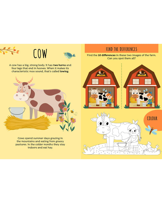 Sassi Sticker and Activity Book The Farm