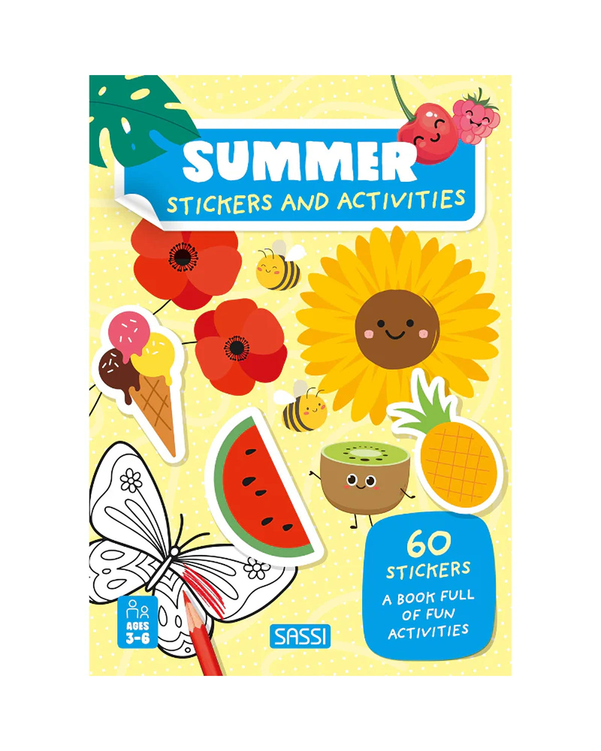 Sassi Stickers and Activities Book - Summer
