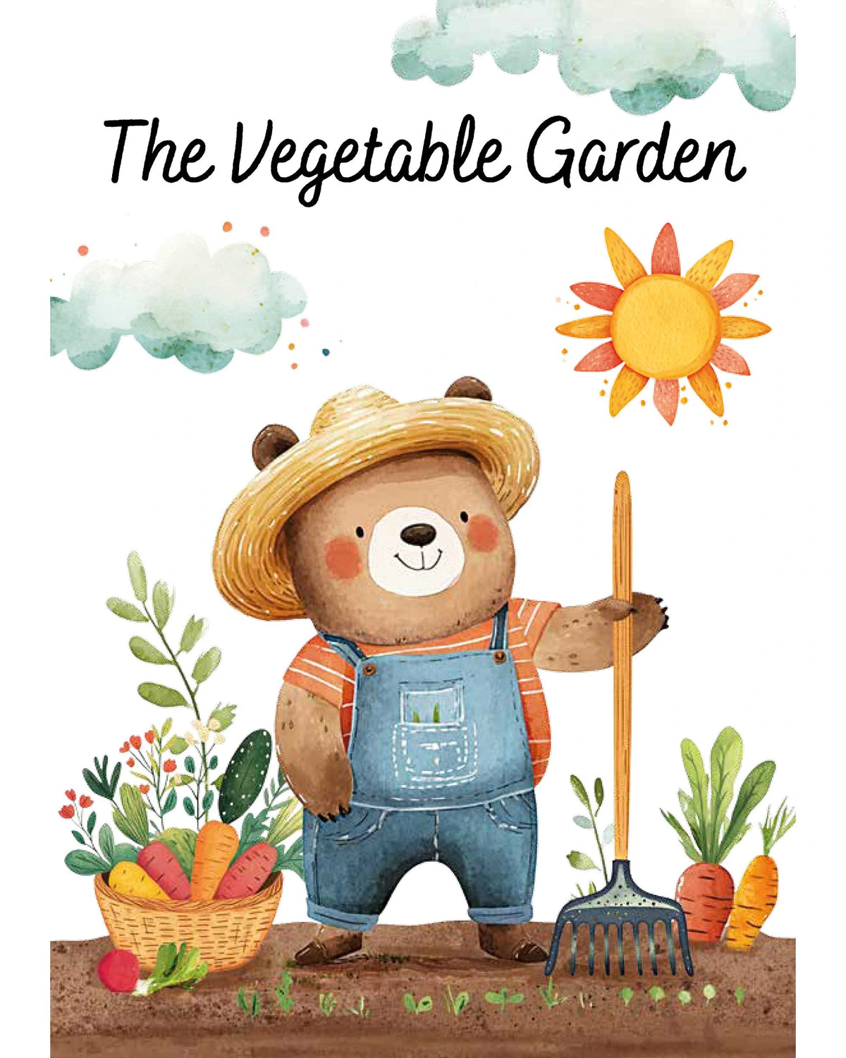 Sassi Magic Water Puzzle & Book Veggie Garden