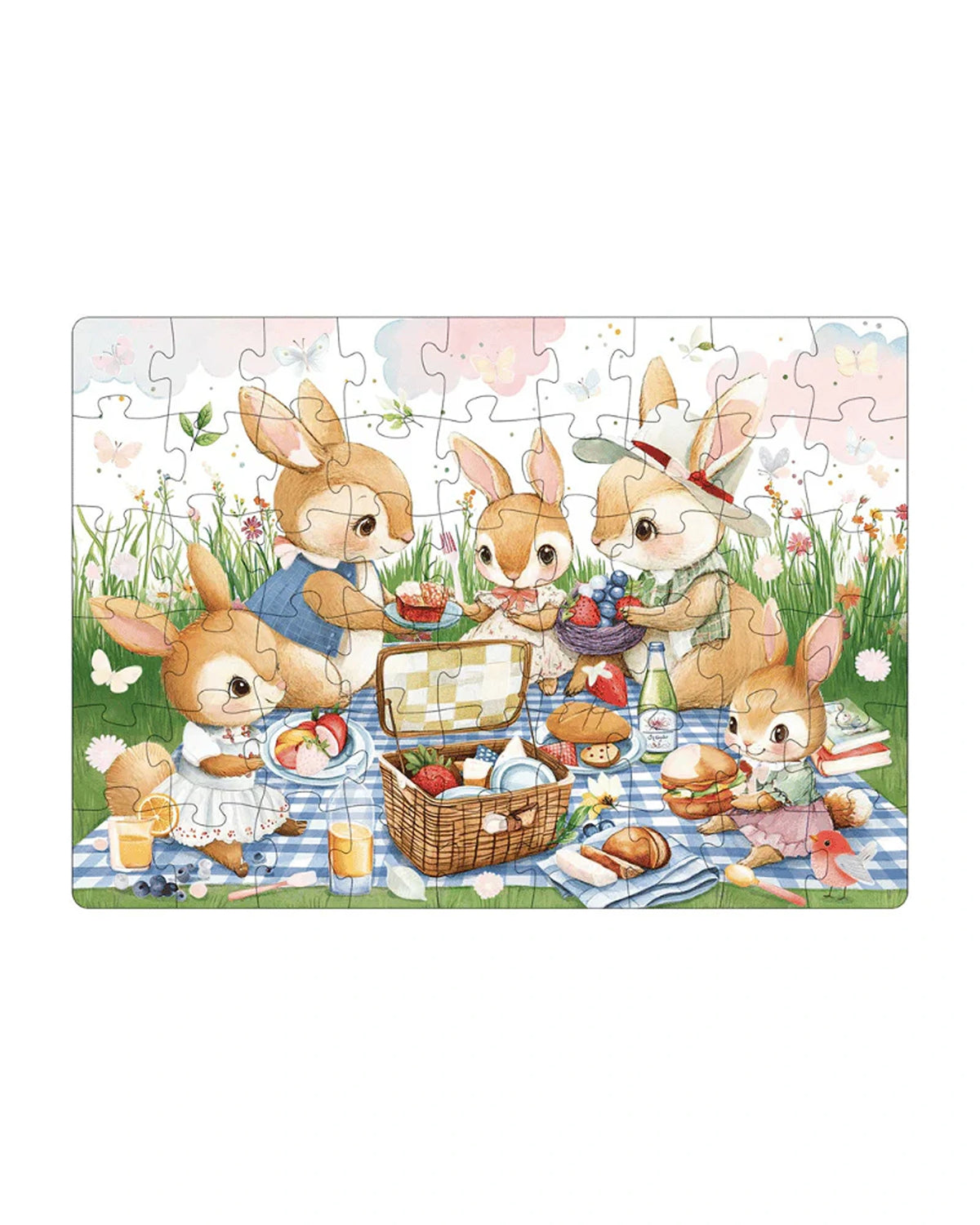 Sassi Magic Water Puzzle & Book Set - Picnic