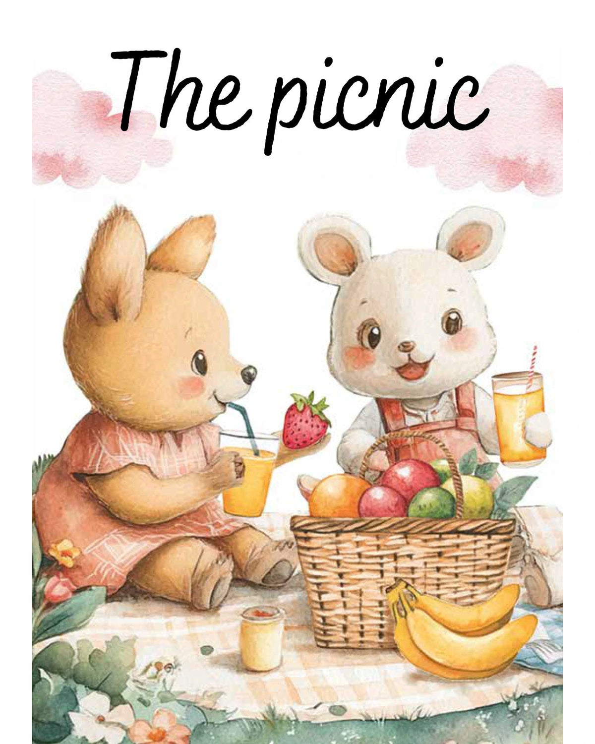 Sassi Magic Water Puzzle & Book Set - Picnic