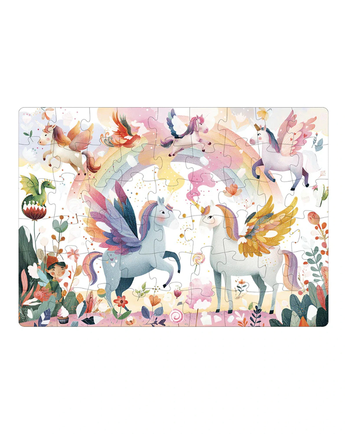Sassi Magic Water Puzzle & Book Set - Unicorns