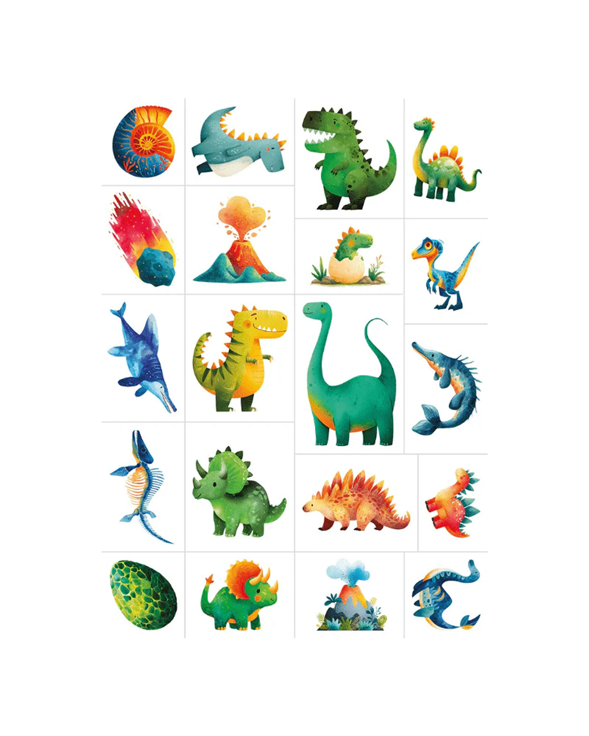 Sassi Tattoos - Dinosaurs