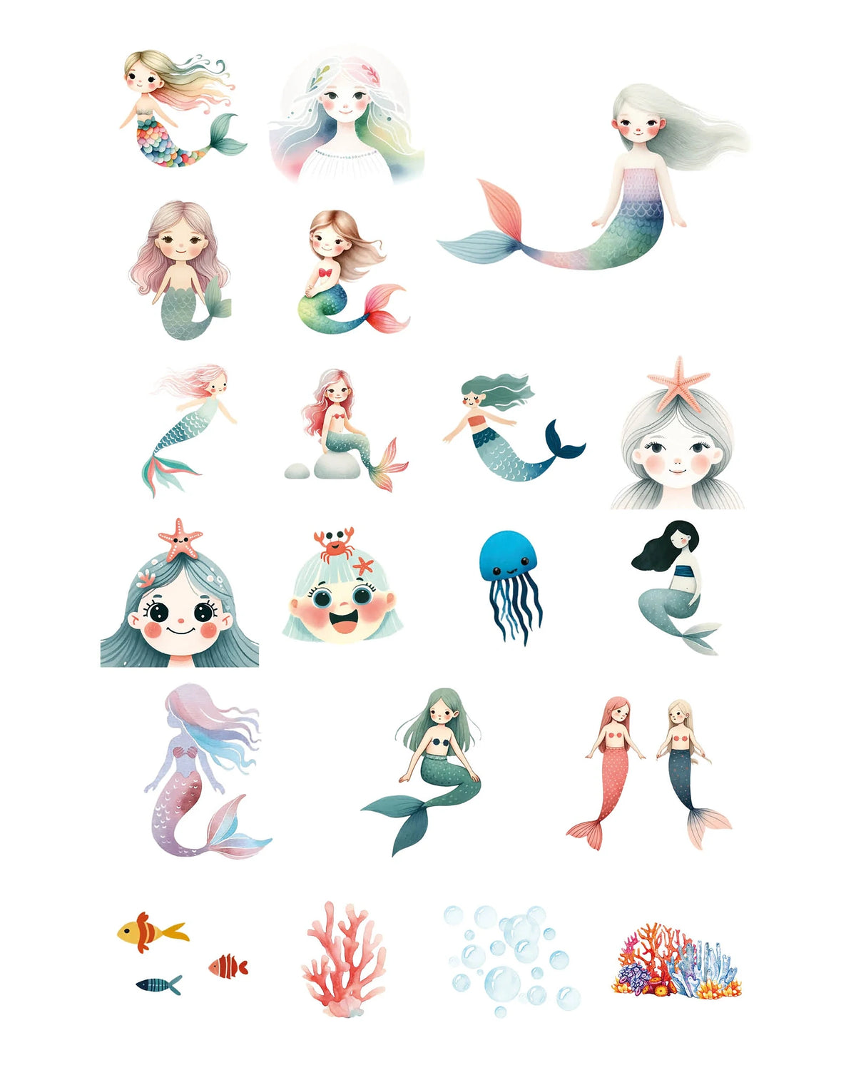 Sassi Tattoos - Mermaids