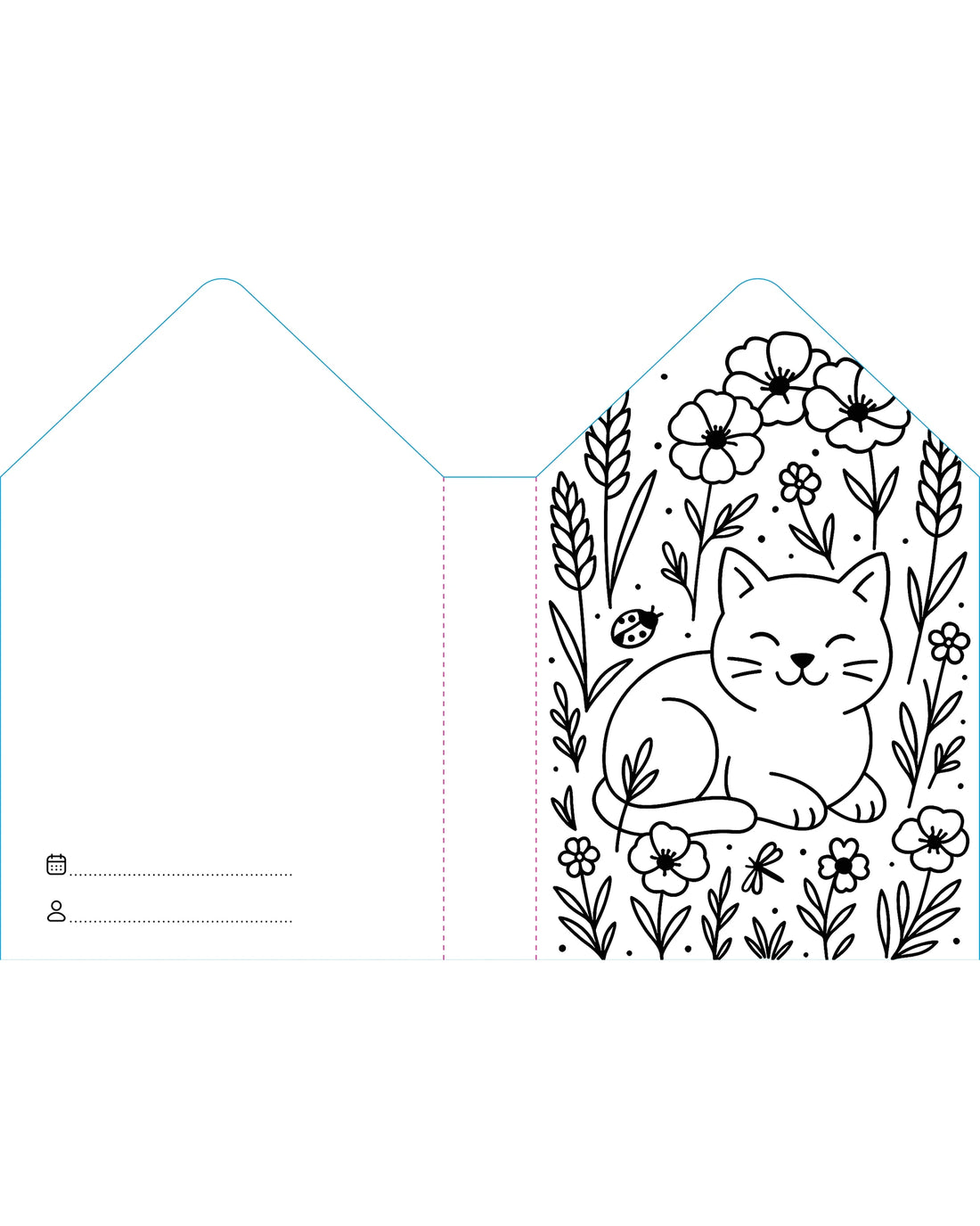 Sassi Colouring Book House - Pets