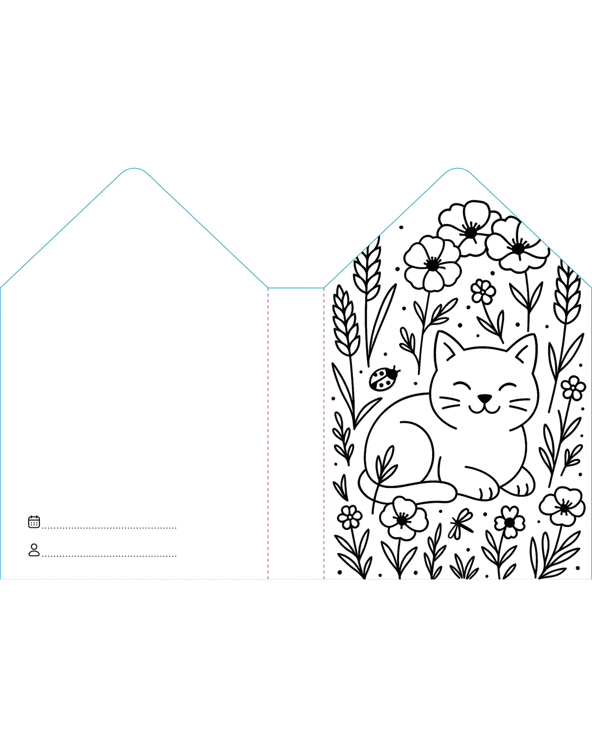 Sassi Colouring Book House - Pets
