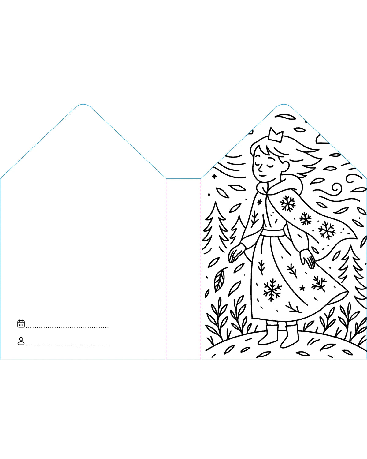 Sassi Colouring Book House - Princesses