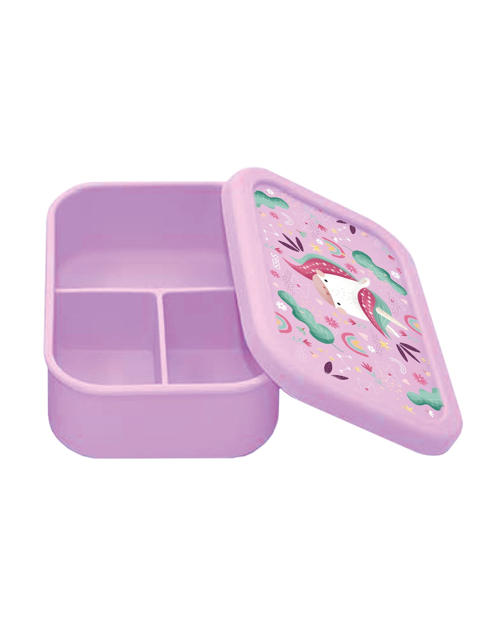 Sassi Silicone Lunch Box Sparkly The Unicorn