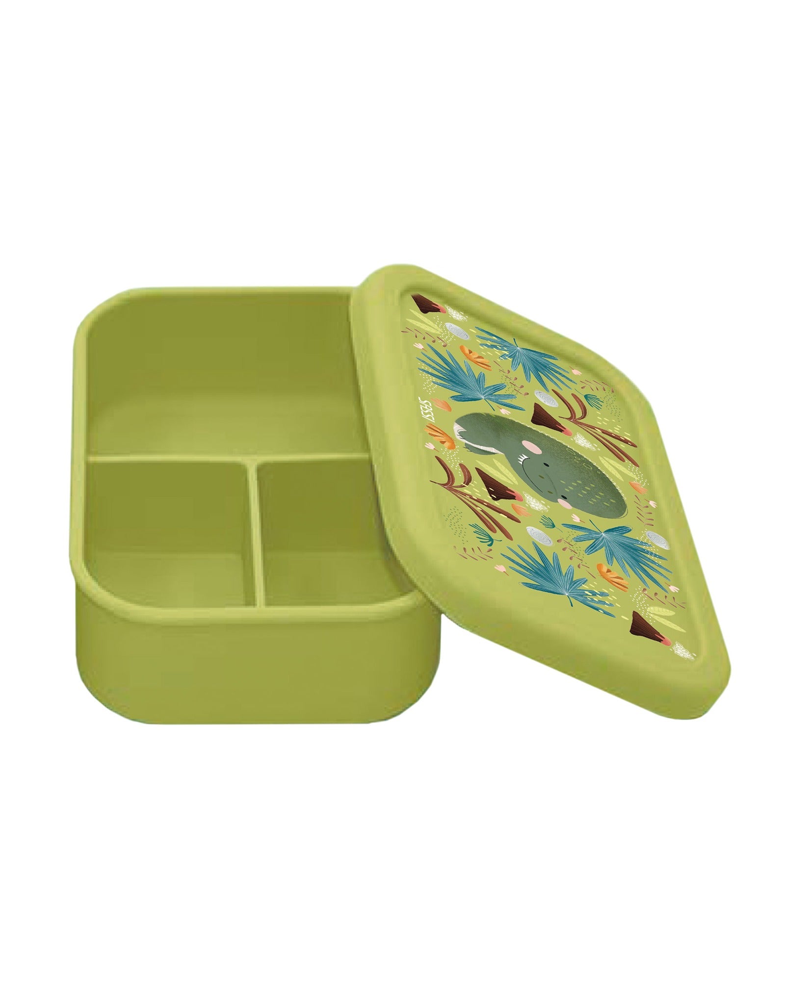 Sassi Silicone Lunch Box Cracky The Dinosaur