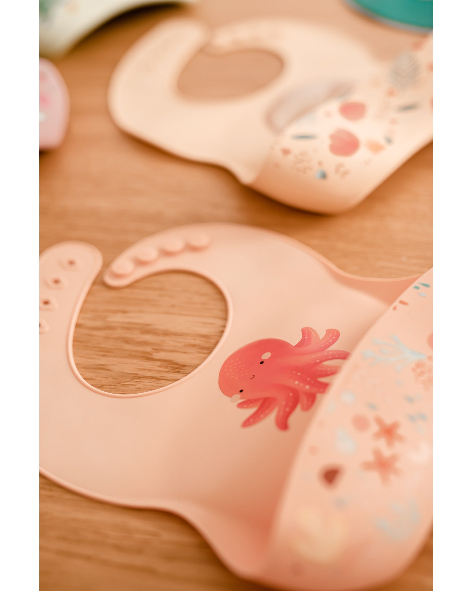 Sassi Silicone Bib Slurpy The Octopus