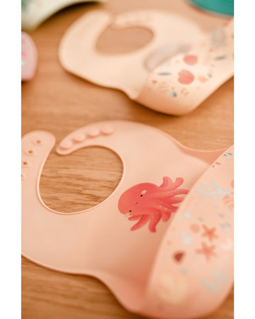 Sassi Silicone Bib Slurpy The Octopus