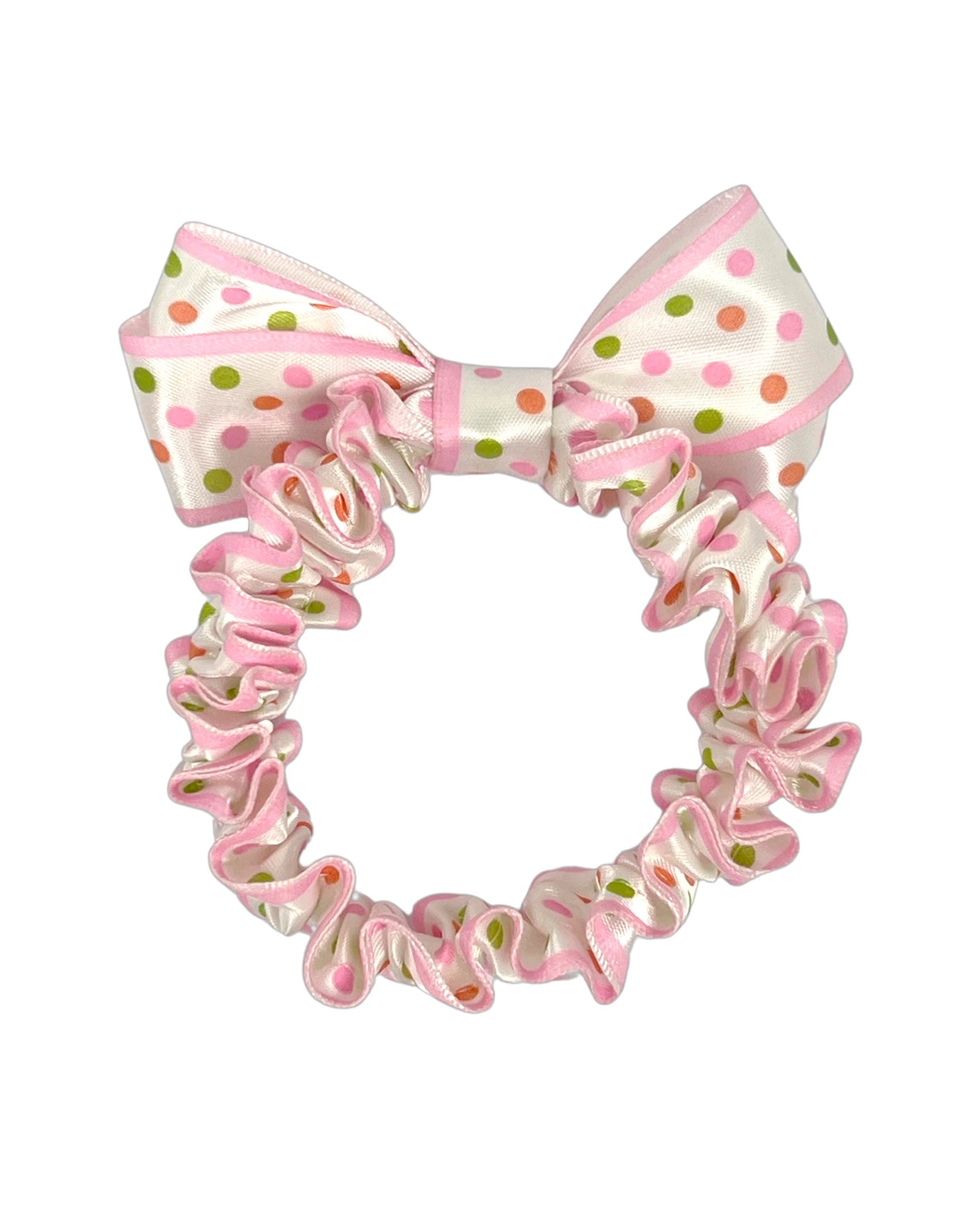 Pink Poppy Printed Scrunchie - Assorted
