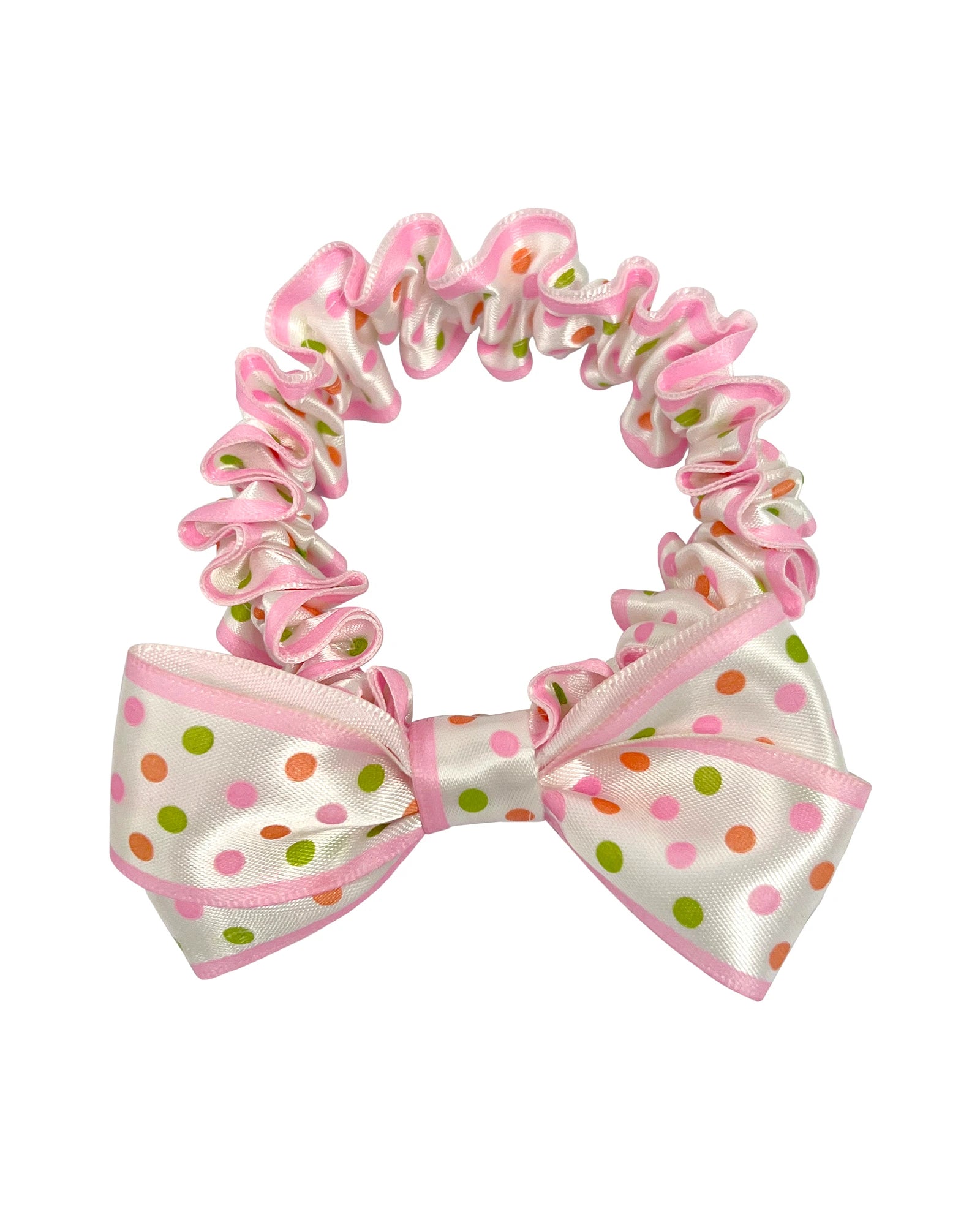 Pink Poppy Printed Scrunchie - Assorted