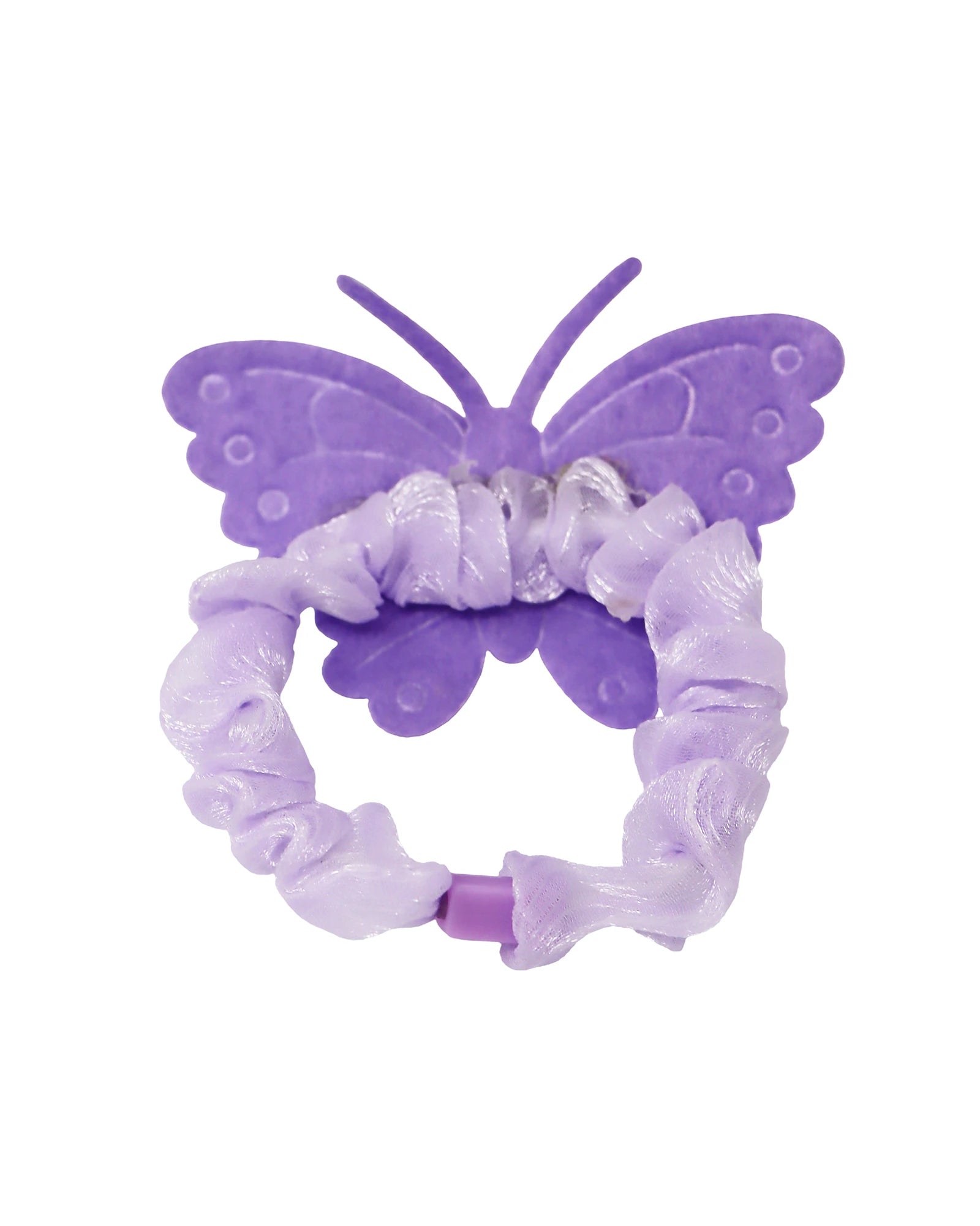 Rainbow Butterfly Scrunchie