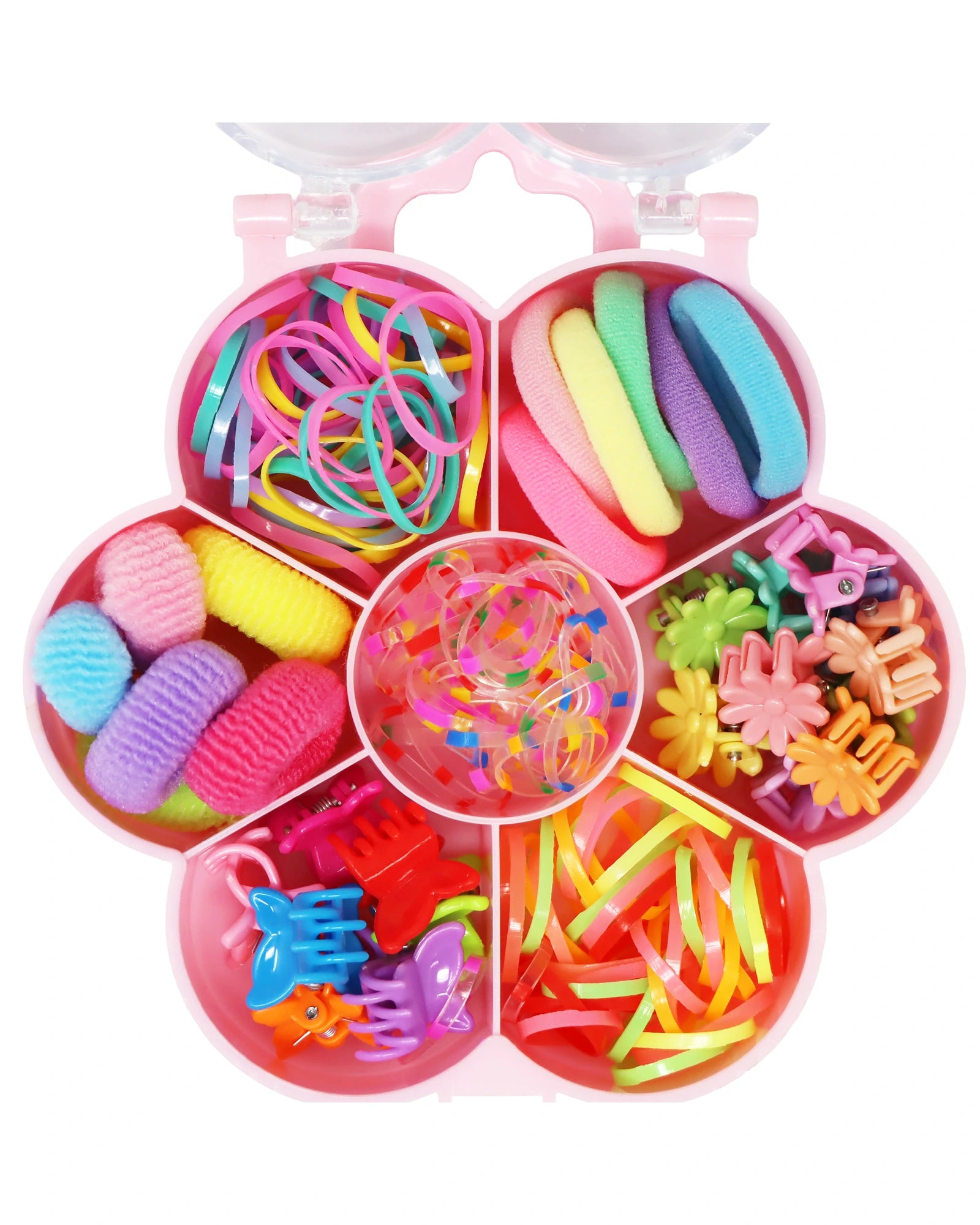 Flower Rainbow Hair Accessory Set