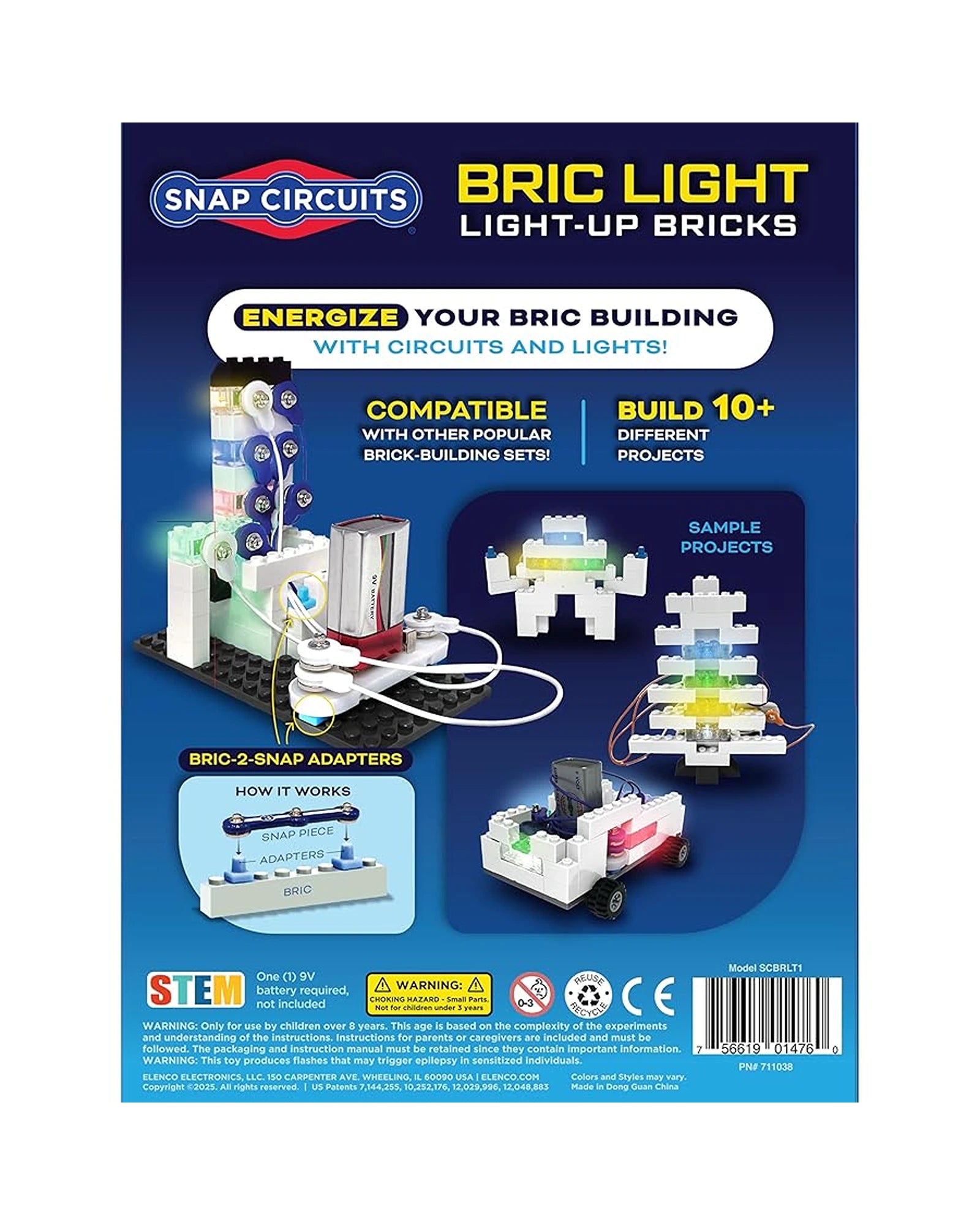 Snap Circuits® Bric Light Building Set - STEM Kit