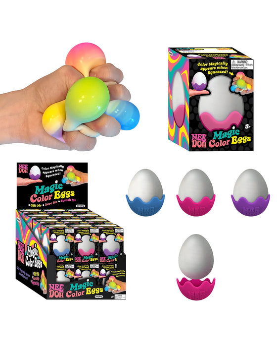 Nee Doh Magic Colour Egg