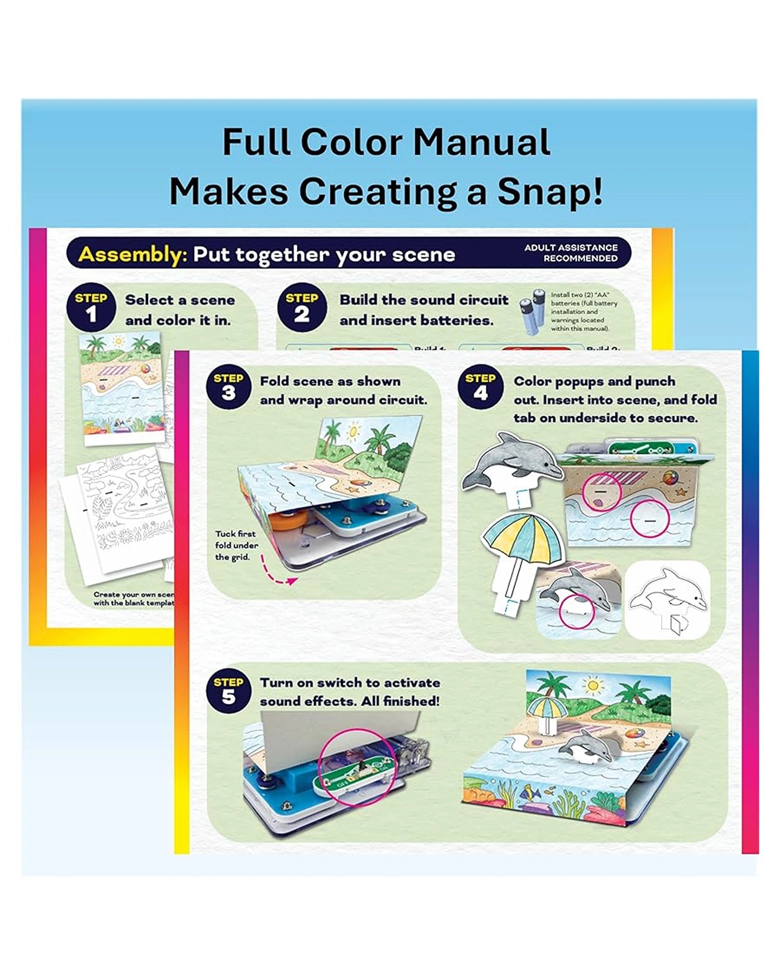 Snap Circuits® Snap & Draw STEM Kit